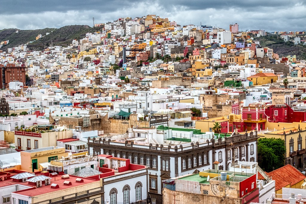 gran canaria spanje hdr eiland canarische Eilanden las palmas maspalomas puerto de mogan strand vakantie